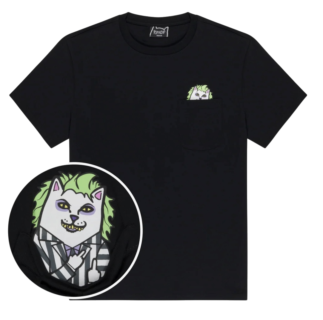 RIPNDIP BUG DRANK NERM POCKET TEE RIPNDIP BUG DRANK NERM POCKET TEE