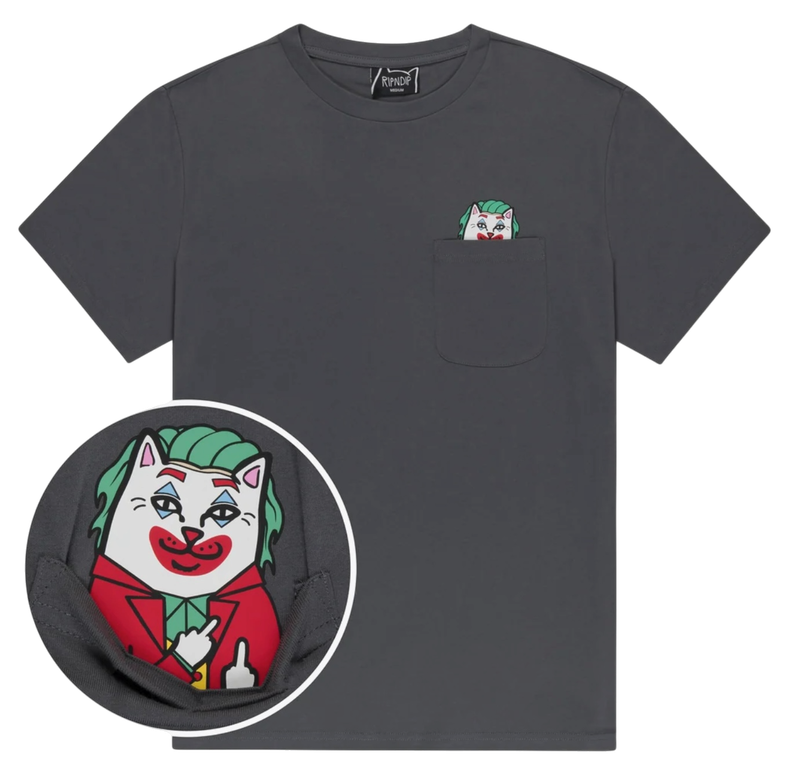 RIPNDIP WHY SO NERMAL? POCKET TEE RIPNDIP WHY SO NERMAL? POCKET TEE