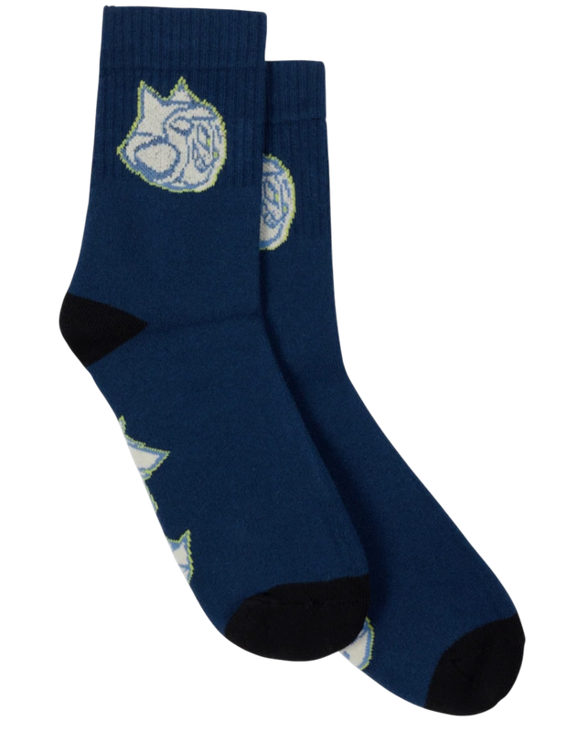 RIPNDIP CYCLONE MID SOCKS (NAVY) RIPNDIP CYCLONE MID SOCKS (NAVY)