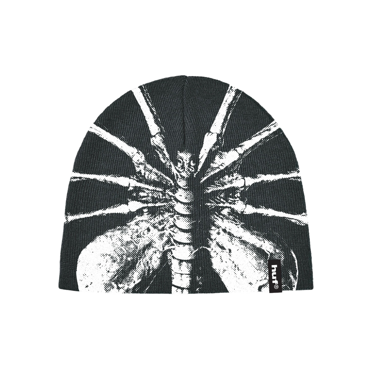 FACEHUGGER SKULL BEANIE - BLACK