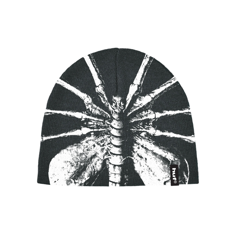 FACEHUGGER SKULL BEANIE - BLACK FACEHUGGER SKULL BEANIE - BLACK