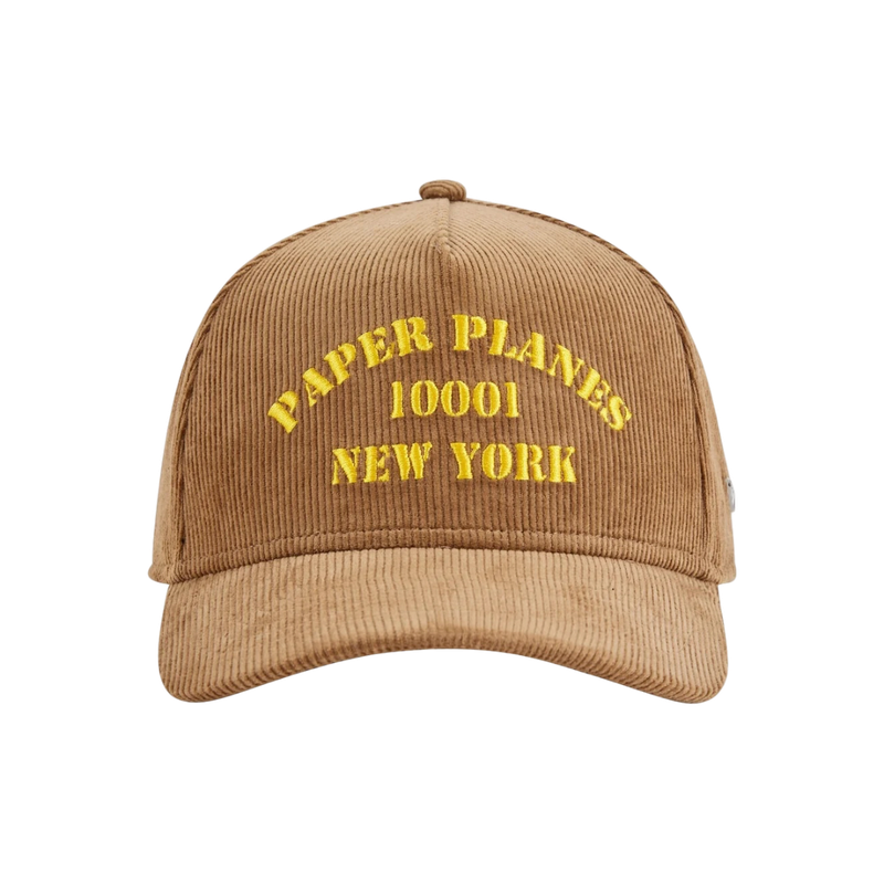 PLANES A-FRAME CORDUROY SNAPBACK HAT (TOBACCO) PLANES A-FRAME CORDUROY SNAPBACK HAT (TOBACCO)