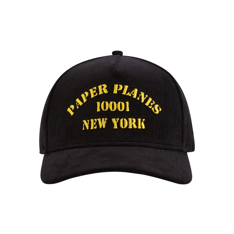PLANES A-FRAME CORDUROY SNAPBACK HAT (BLACK) PLANES A-FRAME CORDUROY SNAPBACK HAT (BLACK)