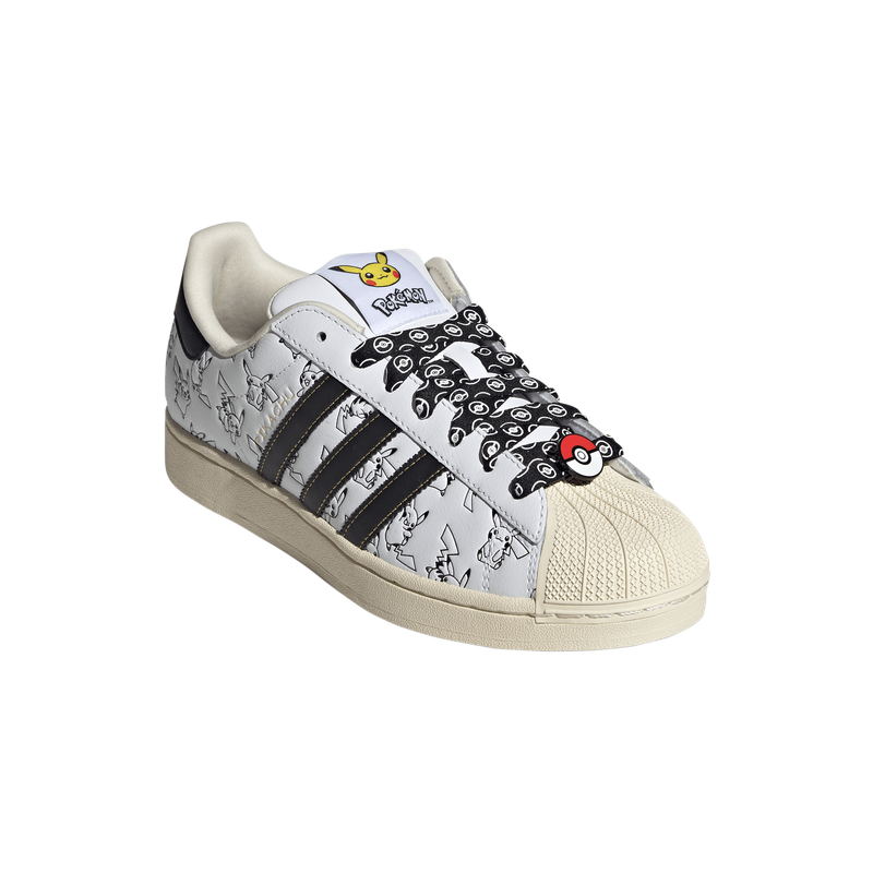 Pokémon x adidas Superstar II "Pikachu White" KI2857