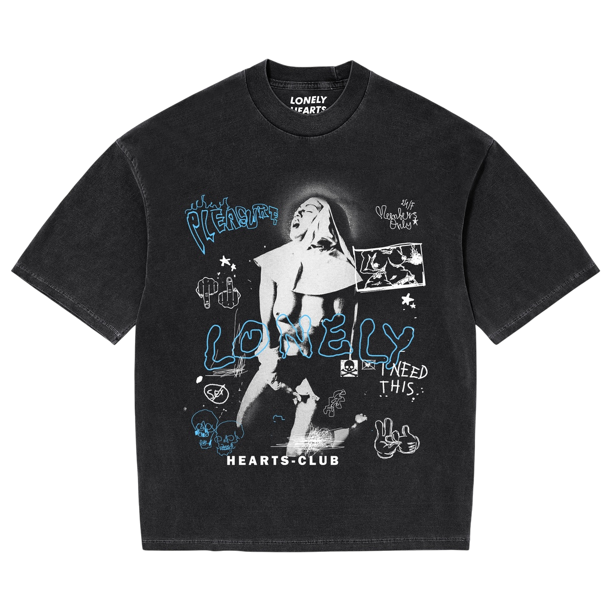 Lonely Hearts Club Thou Shall Not Sin Premium Tee