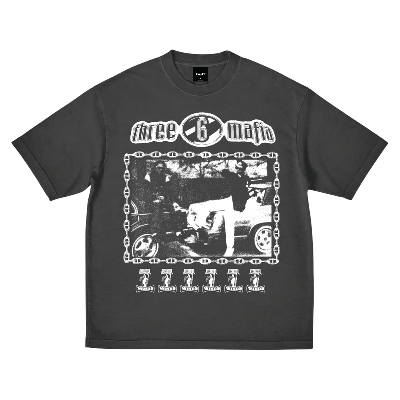 MOST KNOWN UNKNOWN SS TEE - WASHED BLACK