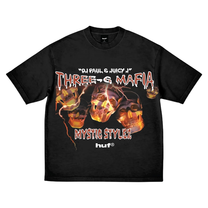 MYSTIC STYLES SS TEE - BLACK