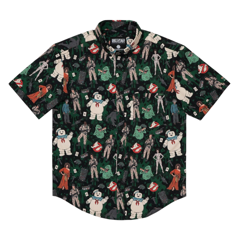 RSVLTS Ghostbusters "The Ghostbusters Gang" – KUNUFLEX Short Sleeve Shirt