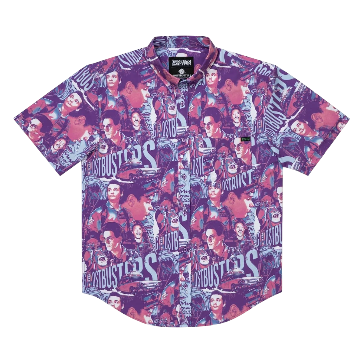 RSVLTS Ghostbusters RSVLTS Ghostbusters "The Art of Bustin' Ghosts" – KUNUFLEX Short Sleeve Shirt