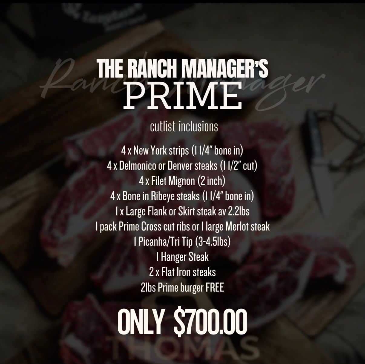 The Ranch Manager's Prime