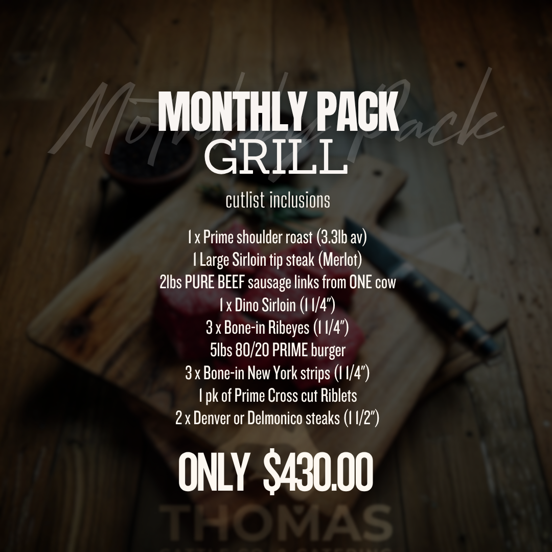 The Monthly grill pack