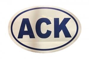 ACK Sticker