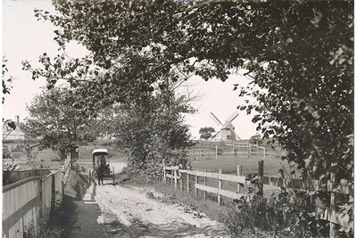 A Nantucket Vista with the Old Mill, 1897