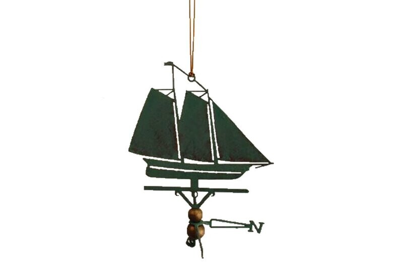 Copper Ornament Schooner