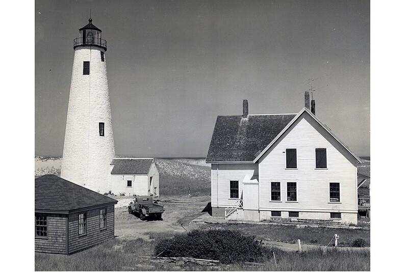 Great Point Lighthouse with Keeper's House, circa 1950