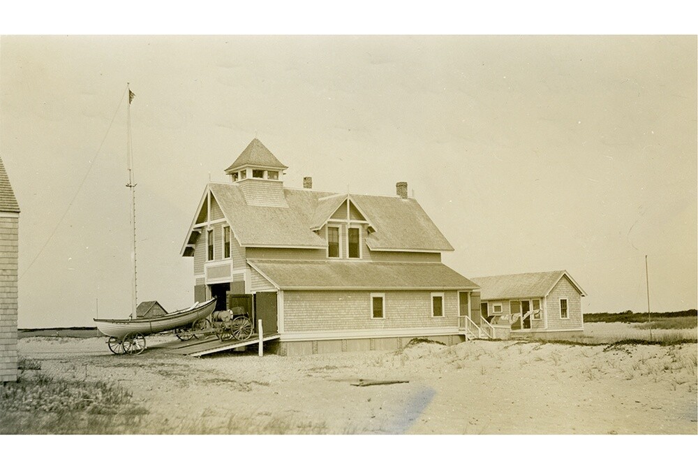 The Coskata Lifesaving Station, 1914