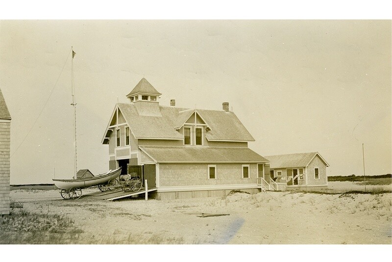 The Coskata Lifesaving Station, 1914