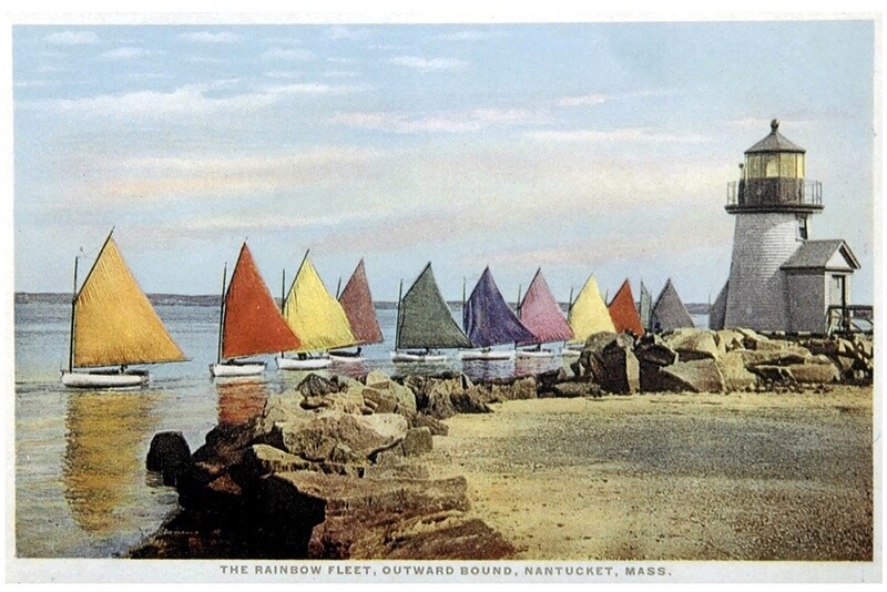 Gardiner&#39;s Rainbow Fleet Print 12x18