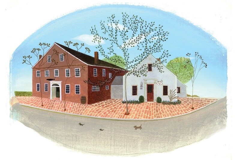 Candle Factory and Discovery Center Print 12x18