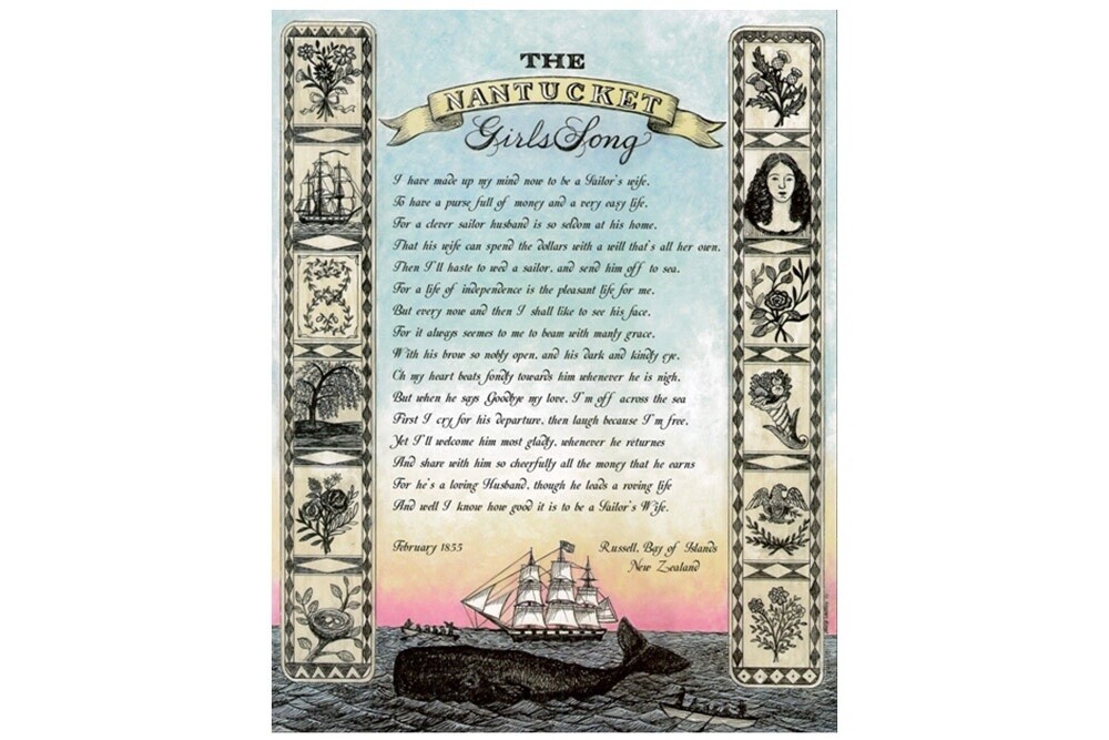 Nantucket Girl's Song Poster