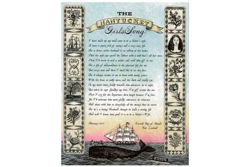 Nantucket Girl&#39;s Song Poster