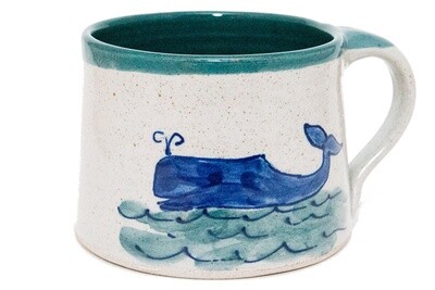 Great Bay Pottery Whale Chowder Mug