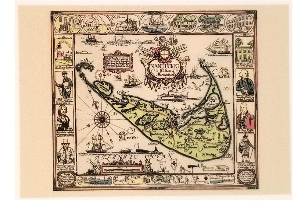 Puzzle Tony Sarg Nantucket Map
