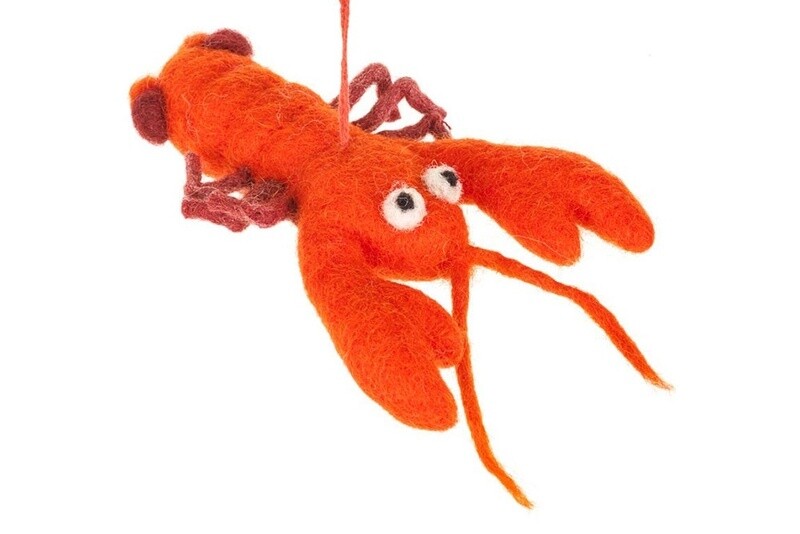 Louella Lobster Ornament