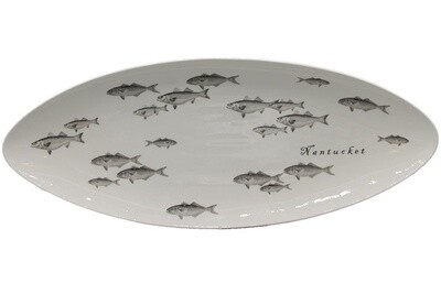 Transferware Fish Platter