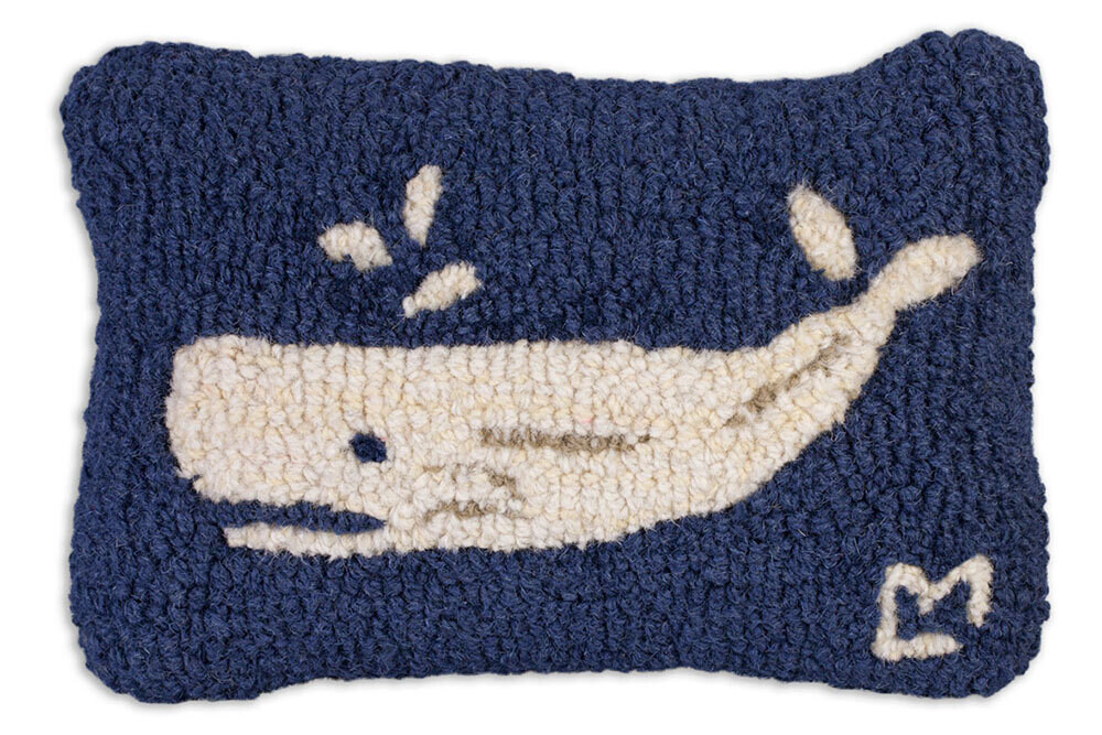Spouting Whale 8&quot;x12&quot; Pillow