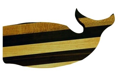Whale Cutting Board (Striped)