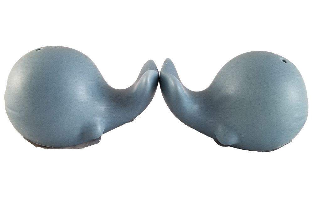 Salt &amp; Pepper Set - Blue Whales