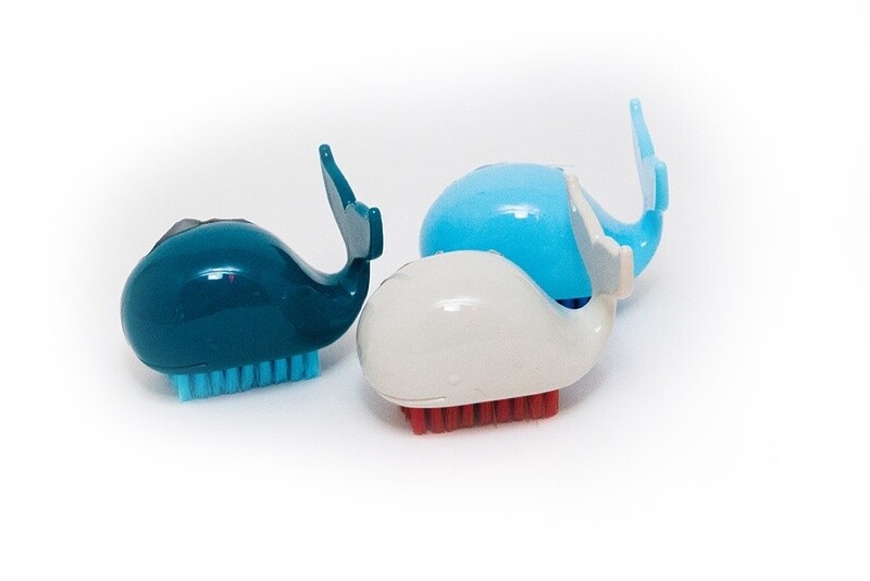 Whale nail brush