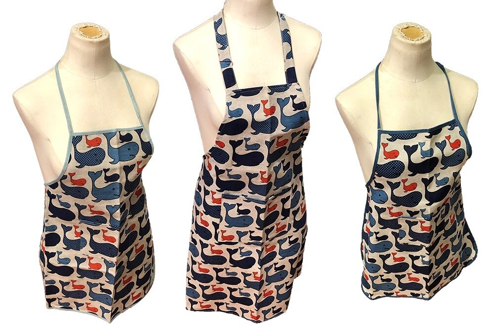 Whales Apron