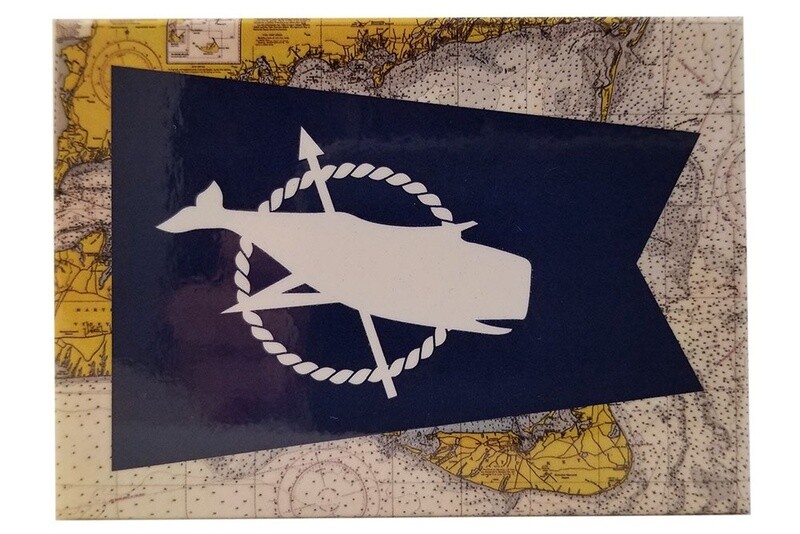 Magnet-Burgee Whale Flag