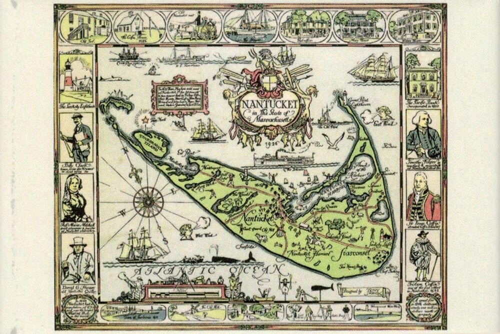 Tony Sarg Magnet Nantucket Island