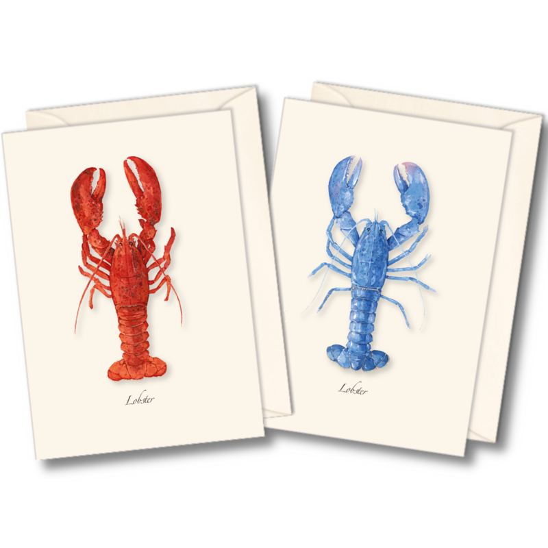 Lobster Assortment Note Cards