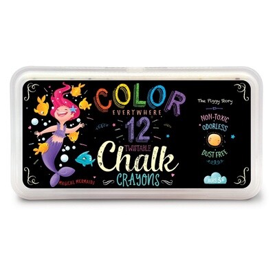 Magical Mermaids Chalk Crayons