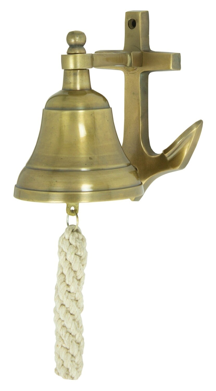 Brass Bell (Small w/ Anchor)