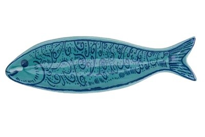 Fish Spiral Pattern Platter