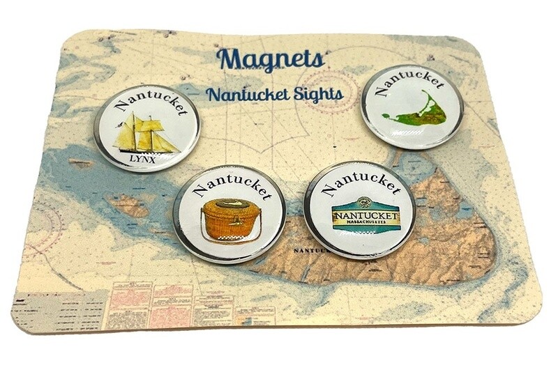 Nantucket Sights Magnets by LeeAnn Buse
