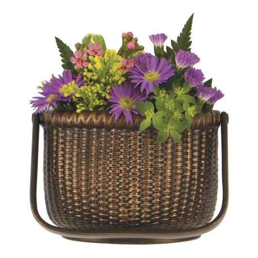Basket Door knocker Brass