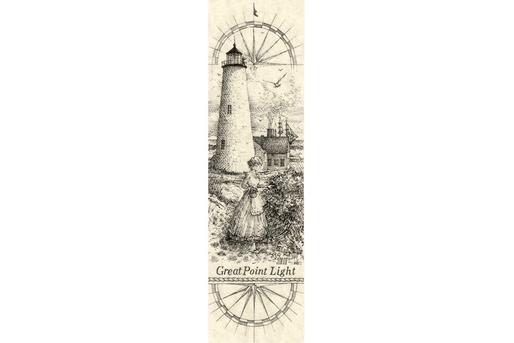 Scrimshaw Nantucket Lighthouses Bookmarks