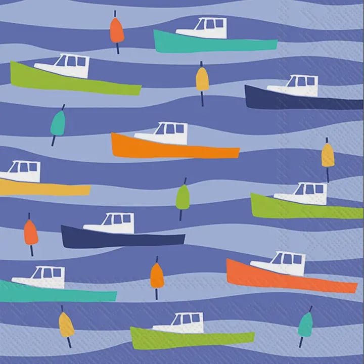 Cocktail Napkins - Boats &amp; Floats