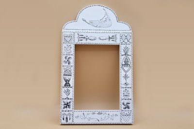 Penwork Mirror Frame Online Workshop – Busk Motif