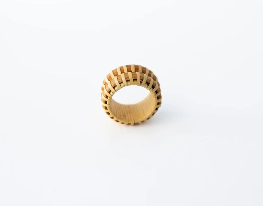 Nantucket Lightship Basket Woven Ring - The Bosun