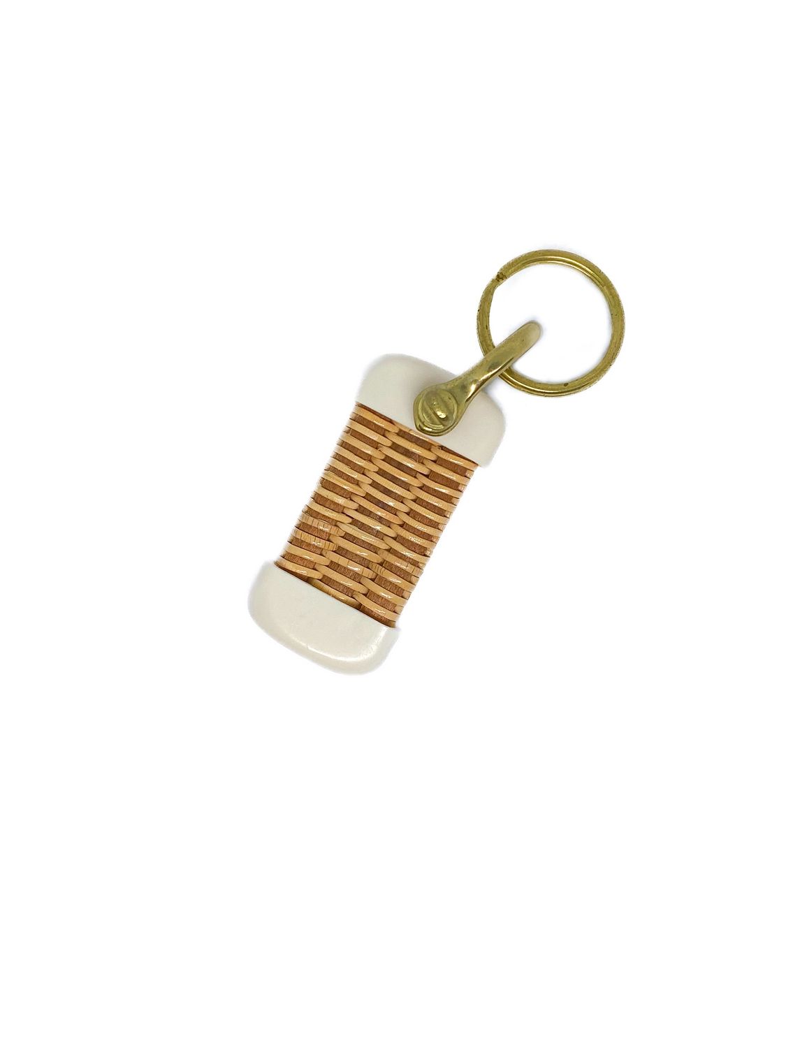 Nantucket Lightship Basket Key Chain