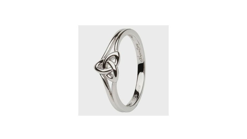 Trinity Knot Sterling Silver Ring