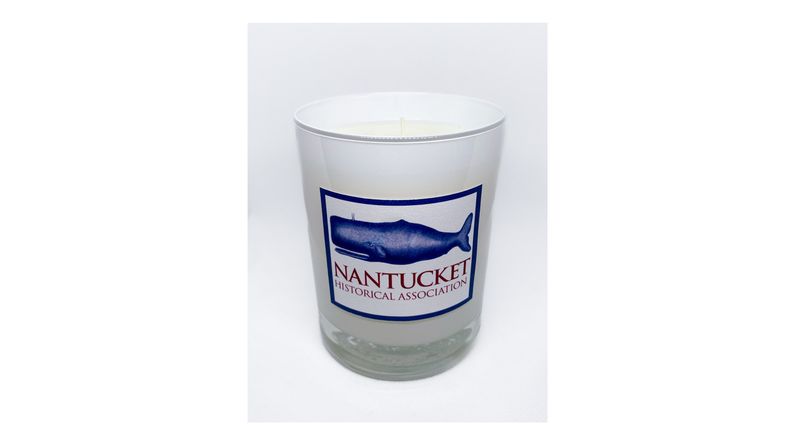 NHA Logo Whale Candle