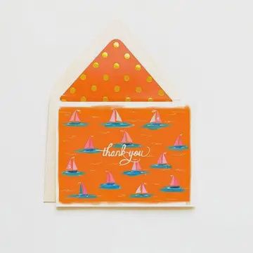 Thank you Sailboat card